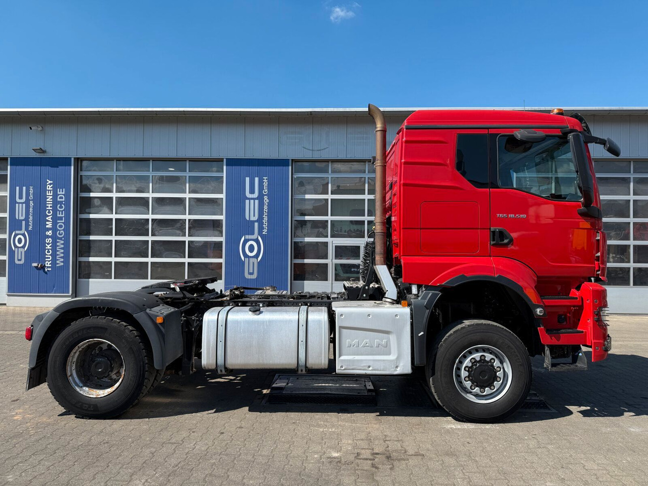 MAN TGS 18.510 4x4 SZM - Kipphyd. Blatt Luft Pritard - Tractor truck: picture 2 MAN TGS 18.510 4x4 SZM - Kipphyd. Blatt Luft Pritard - Tractor truck: picture 2