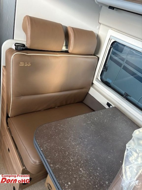 Camper van Bürstner B66 600 C Gästebett quer zur Sitzgruppe: picture 10