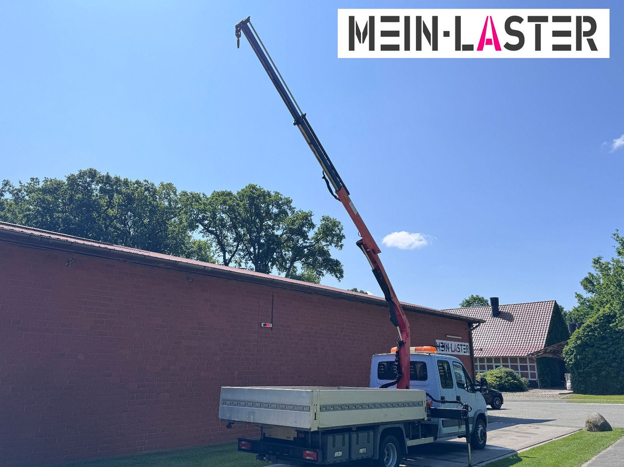 Iveco 65C180 3.0d Palfinger PK 6500 7 Sitzer - Open body delivery van, Combi van: picture 5 Iveco 65C180 3.0d Palfinger PK 6500 7 Sitzer - Open body delivery van, Combi van: picture 5