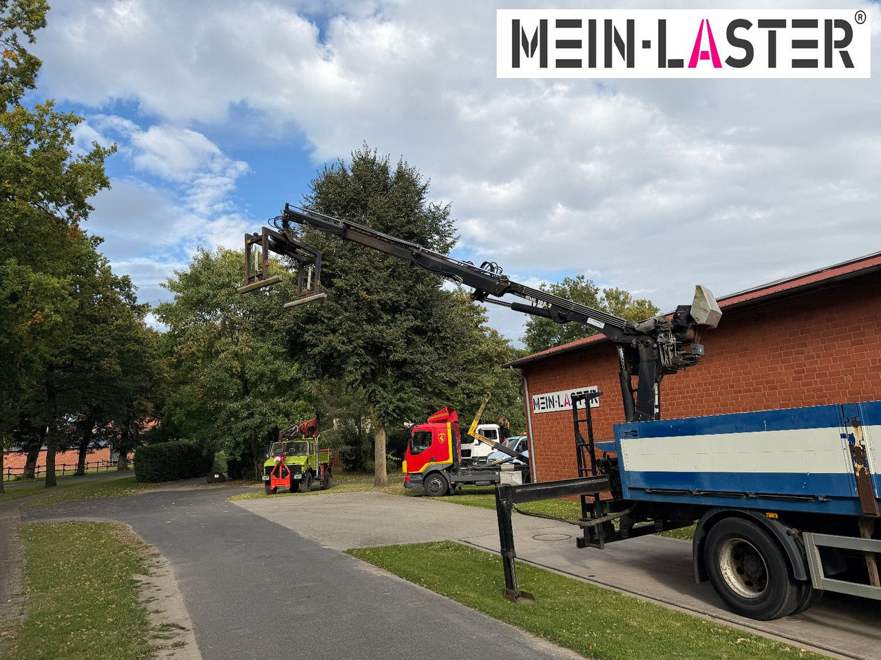 Dropside/ Flatbed truck, Crane truck Mercedes-Benz 1823 Atego Atlas 105.2 1.Hand nur 226.000 km: picture 10