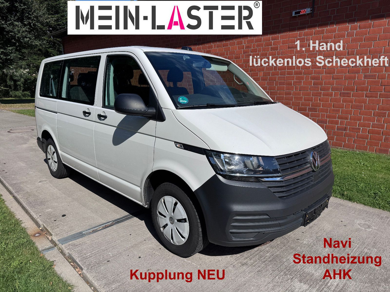 Volkswagen T6 2.0 tdi Standheizung Navigation AHK TÜV 5/27 - Passenger van: picture 1 Volkswagen T6 2.0 tdi Standheizung Navigation AHK TÜV 5/27 - Passenger van: picture 1