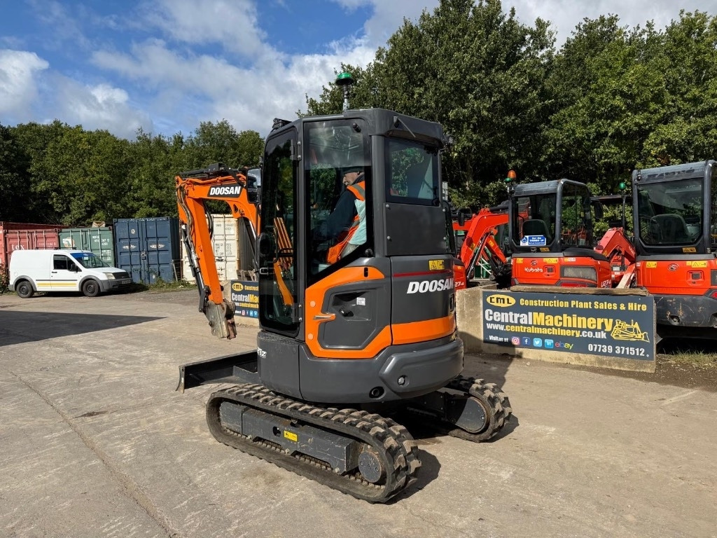 Doosan DX27Z-7  - Mini excavator: picture 4 Doosan DX27Z-7  - Mini excavator: picture 4