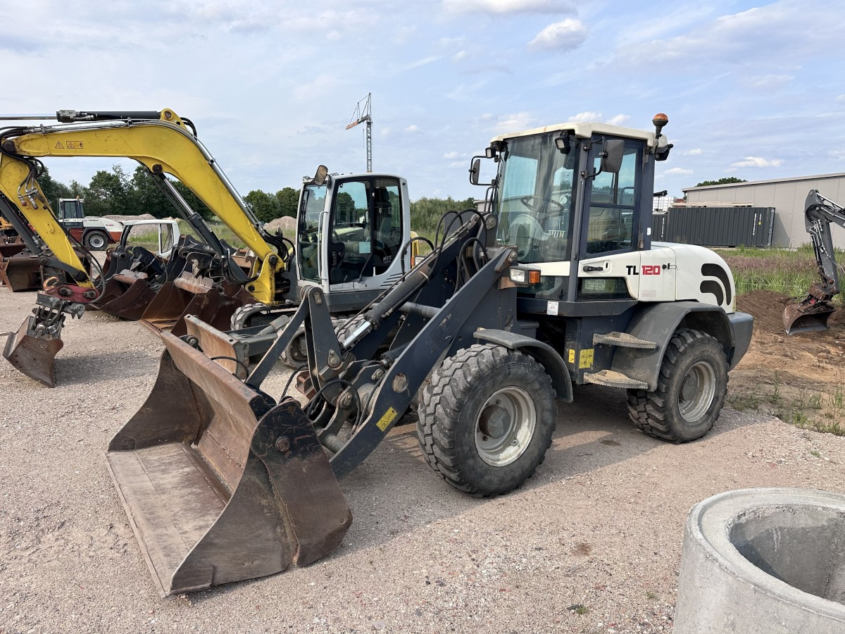 TEREX TL 120 - 30 Km/h Schaufel + Palettengabel Top ! - Wheel loader: picture 3 TEREX TL 120 - 30 Km/h Schaufel + Palettengabel Top ! - Wheel loader: picture 3