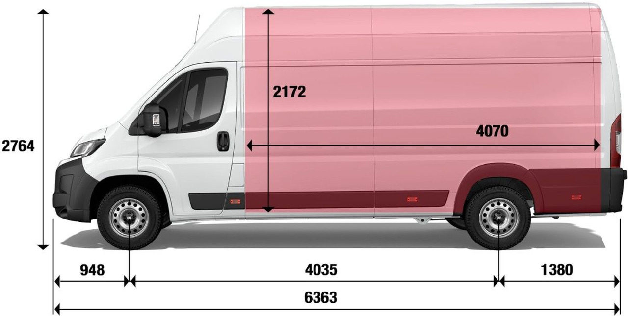 Panel van Fiat Ducato  35H L4H3 180 Kastenwagen 2025: picture 6
