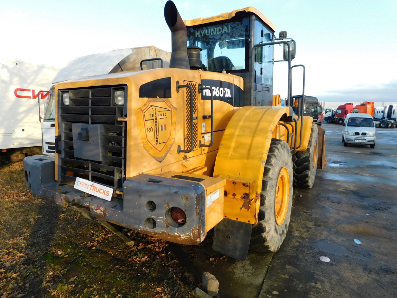 Hyundai Echipament incarcator frontal hl 760 7a - Wheel loader: picture 5 Hyundai Echipament incarcator frontal hl 760 7a - Wheel loader: picture 5