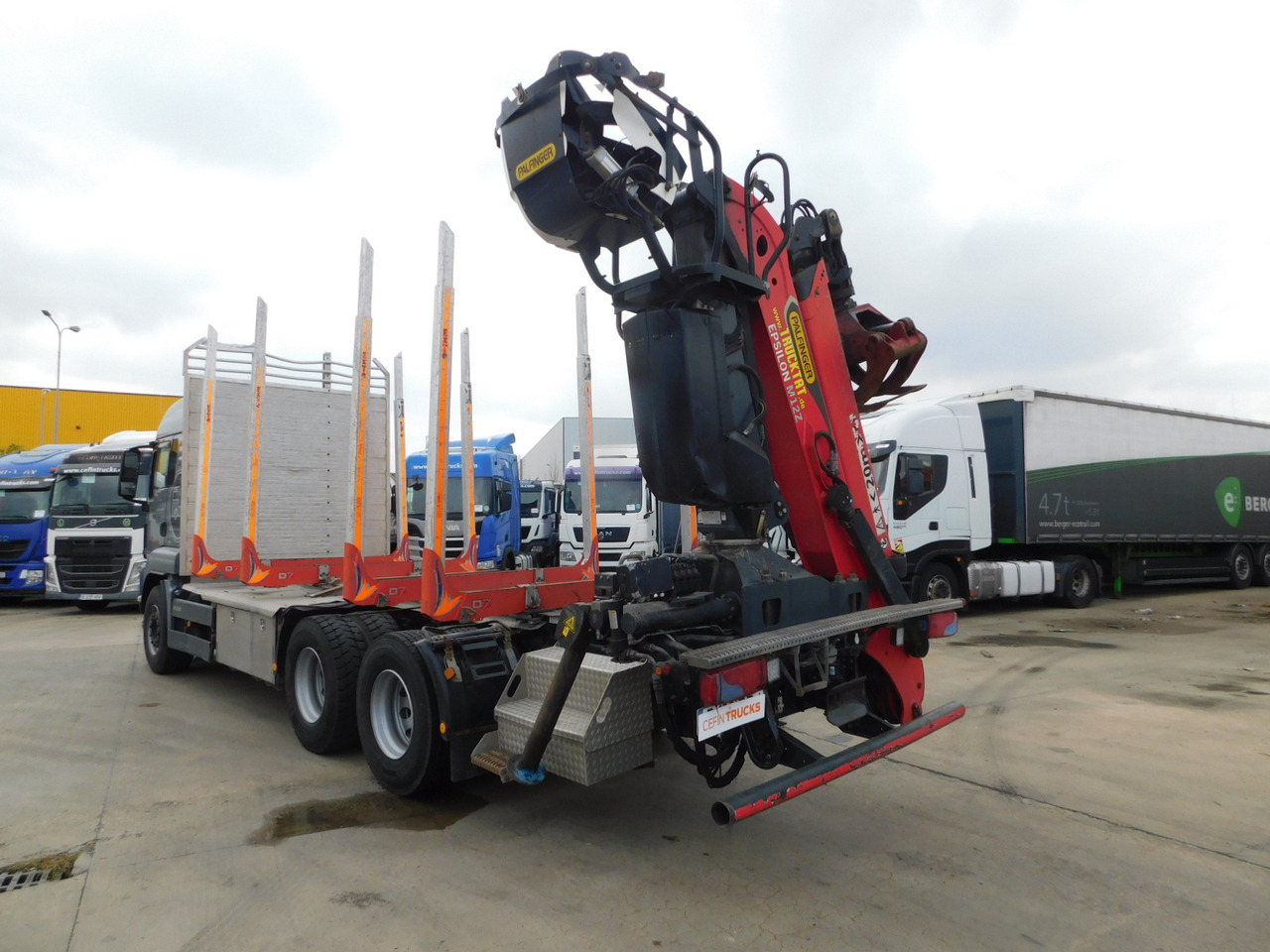 Man Tgs - Logging truck, Crane truck: picture 4 Man Tgs - Logging truck, Crane truck: picture 4