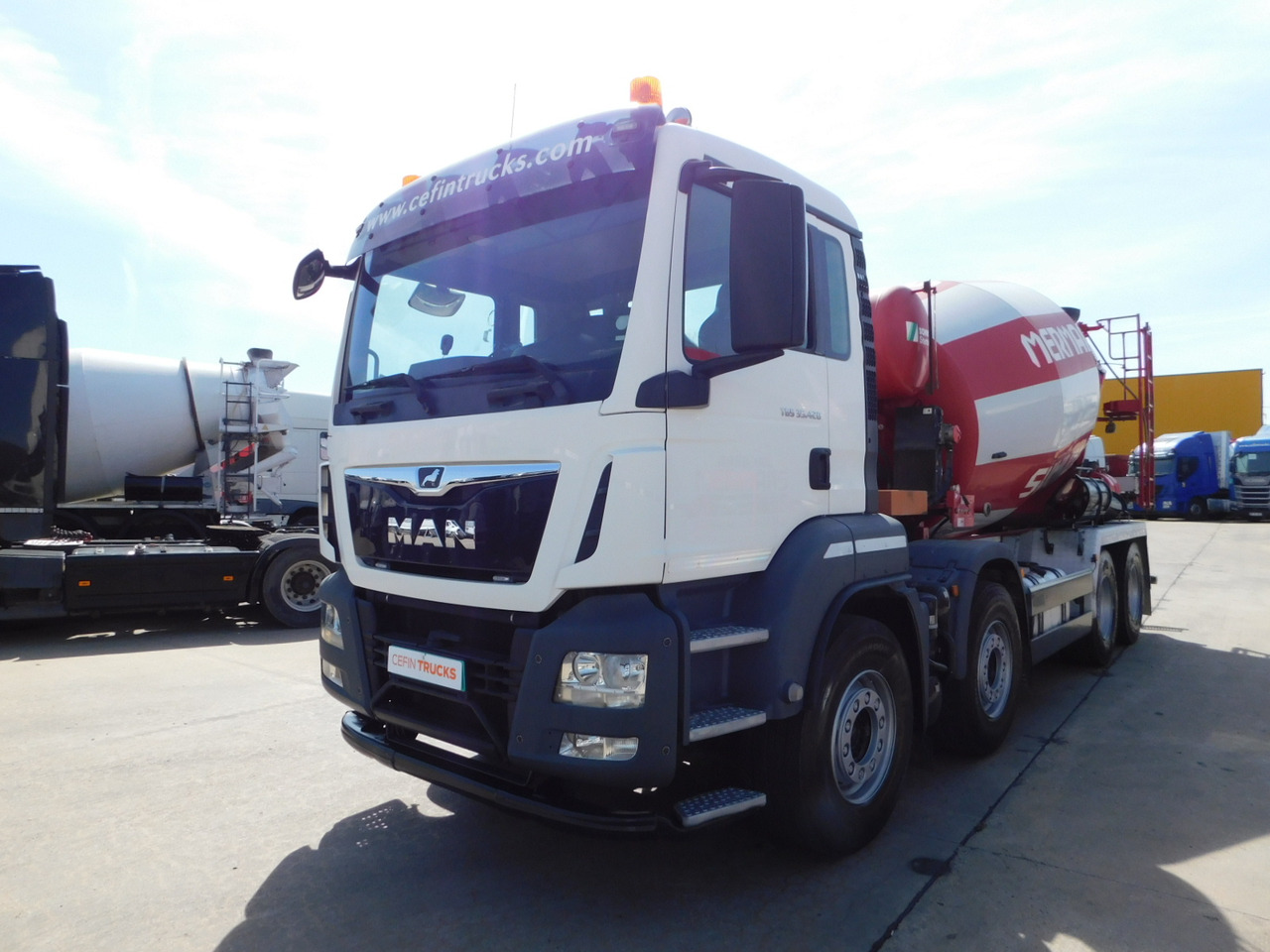 Man Tgs - Concrete mixer truck: picture 1 Man Tgs - Concrete mixer truck: picture 1