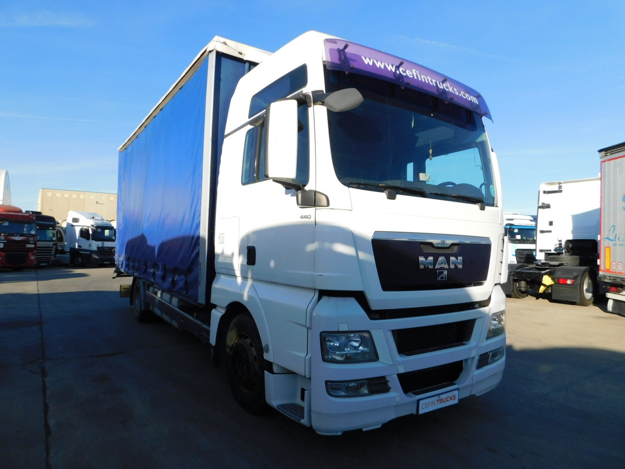 Man Tgx 18440 - Curtain side truck: picture 2 Man Tgx 18440 - Curtain side truck: picture 2