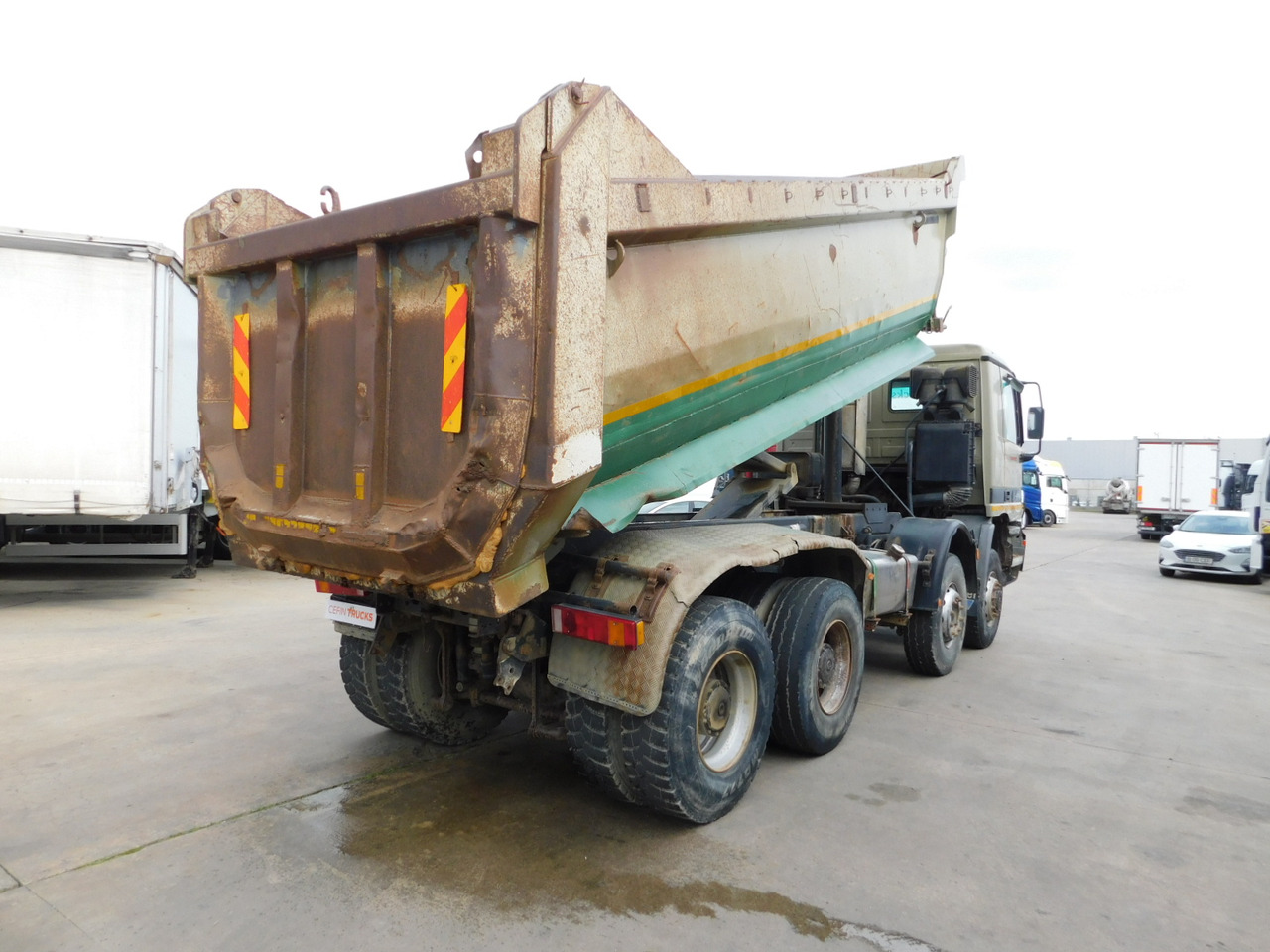 MERCEDES Actros BigSpace 6x4 with NOOTEBOOM semi-trailer