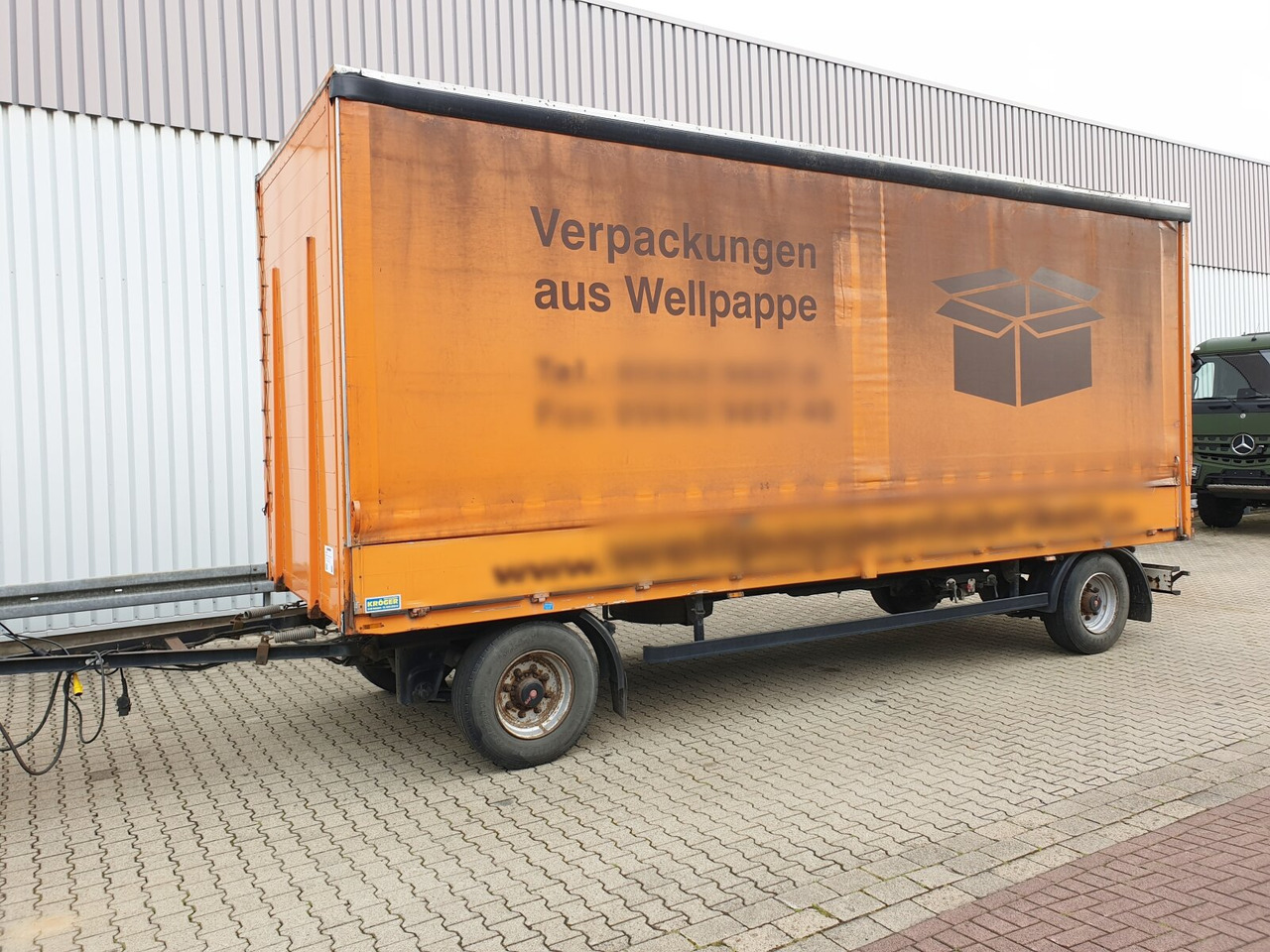DA3, 2-Achs Anhänger DA3, 2-Achs Anhänger - Curtainsider trailer: picture 1 DA3, 2-Achs Anhänger DA3, 2-Achs Anhänger - Curtainsider trailer: picture 1