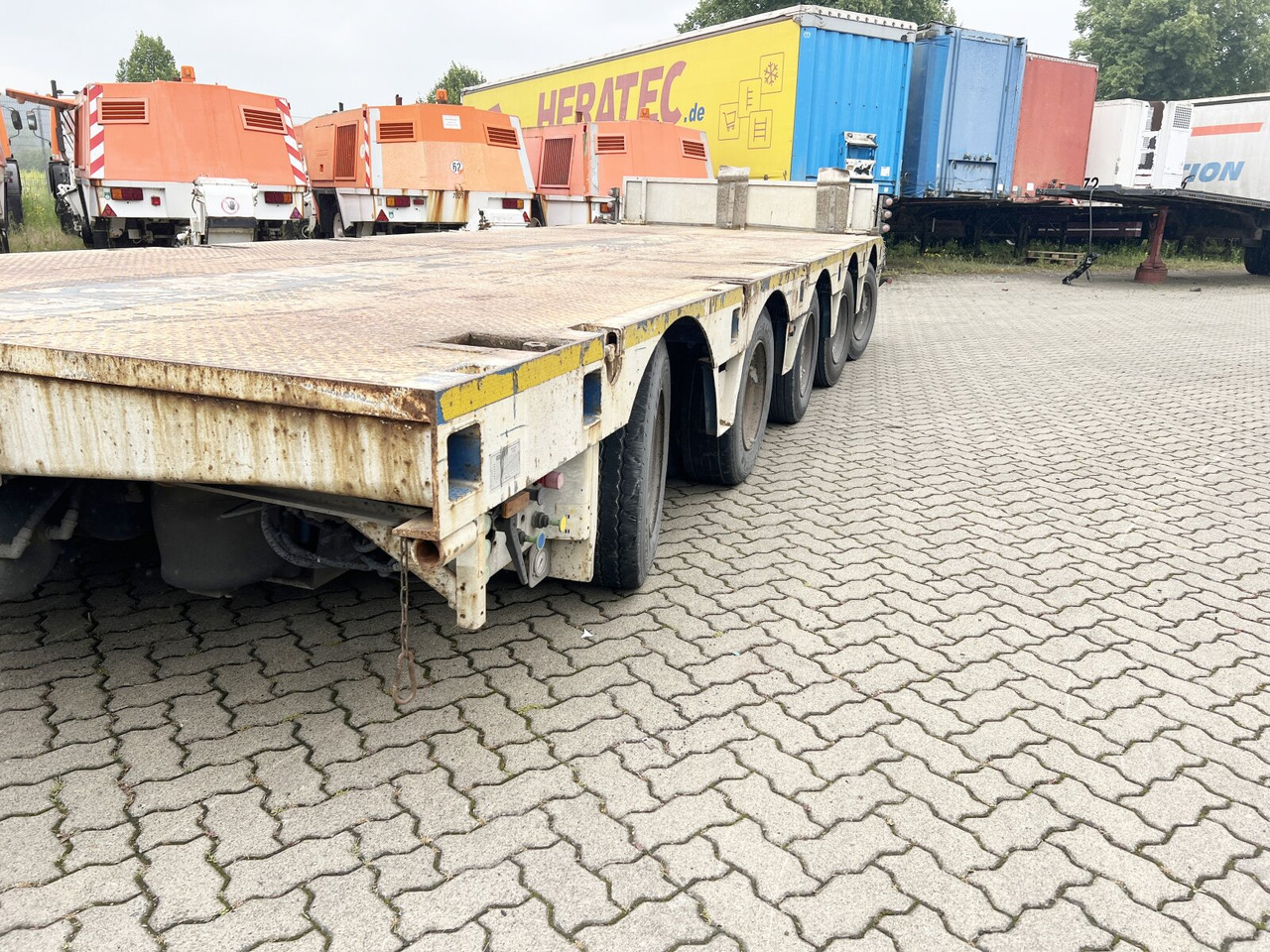 ES-GE 5.SOU-25-50.3N 5.SOU-25-50.3N, Teleskopierbar - Low loader semi-trailer: picture 4 ES-GE 5.SOU-25-50.3N 5.SOU-25-50.3N, Teleskopierbar - Low loader semi-trailer: picture 4