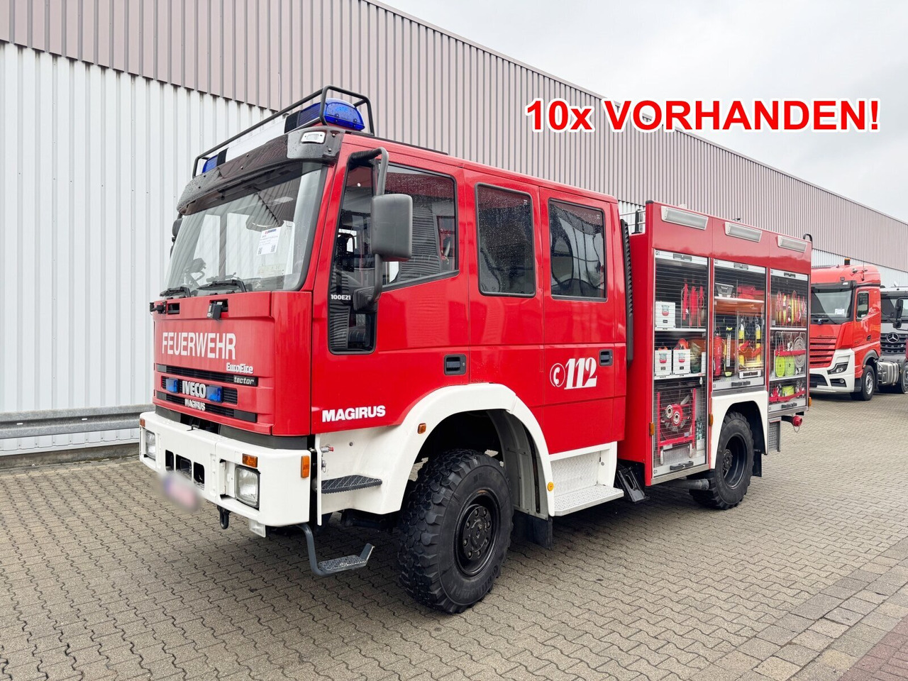 FF 100 EW 4x4 Doka EuroFire FF 100 E 21 WR tector 4x4 Doka, LF 8/6 - Ambulance: picture 1 FF 100 EW 4x4 Doka EuroFire FF 100 E 21 WR tector 4x4 Doka, LF 8/6 - Ambulance: picture 1
