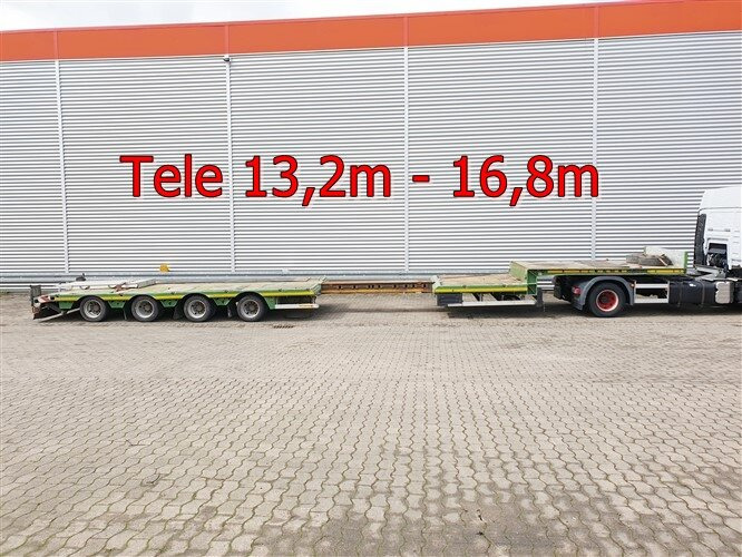 Faymonville STN-4AX STN-4AX, Ausziehbar auf 16,8m, 2x Lenkachse - Low loader semi-trailer: picture 1 Faymonville STN-4AX STN-4AX, Ausziehbar auf 16,8m, 2x Lenkachse - Low loader semi-trailer: picture 1