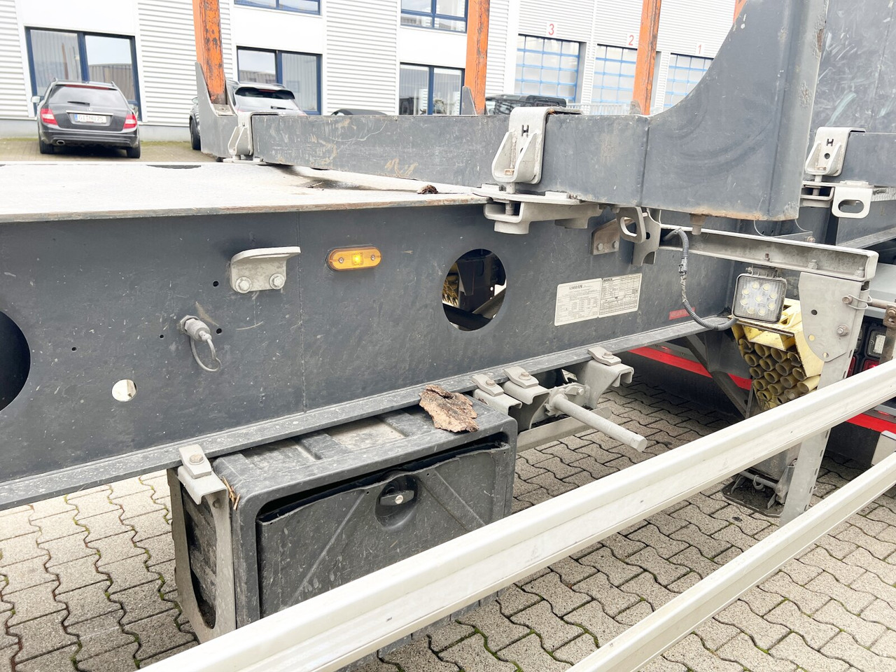 Gsodam 3-Achs Holzauflieger Gsodam 3-Achs Holzauflieger, Liftachse - Log semi-trailer: picture 4 Gsodam 3-Achs Holzauflieger Gsodam 3-Achs Holzauflieger, Liftachse - Log semi-trailer: picture 4