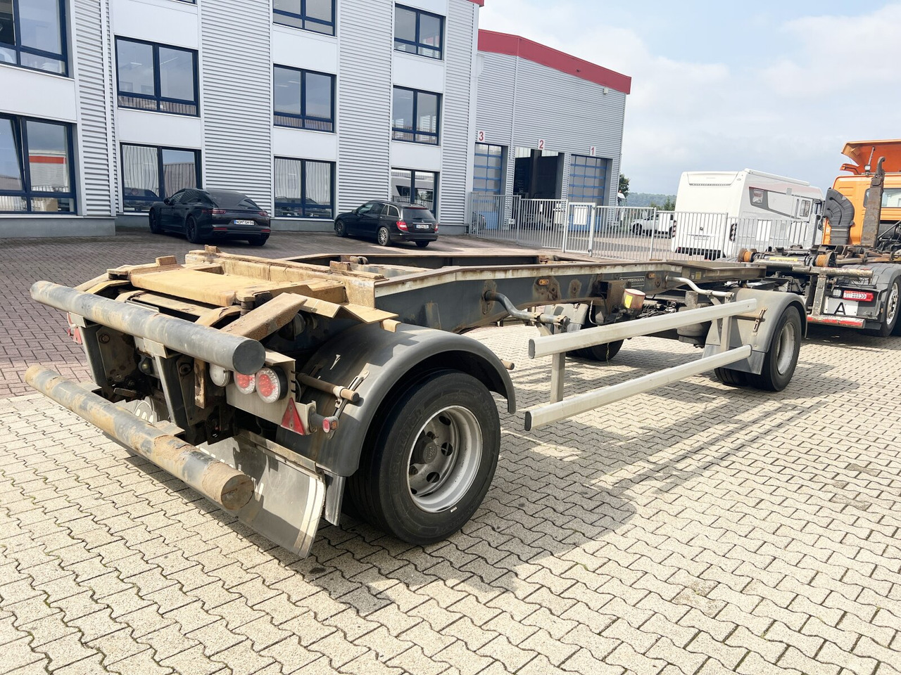 Roll-off/ Skip trailer HSA 18.65 Schlittenabroller HSA 18.65 Schlittenabroller: picture 8