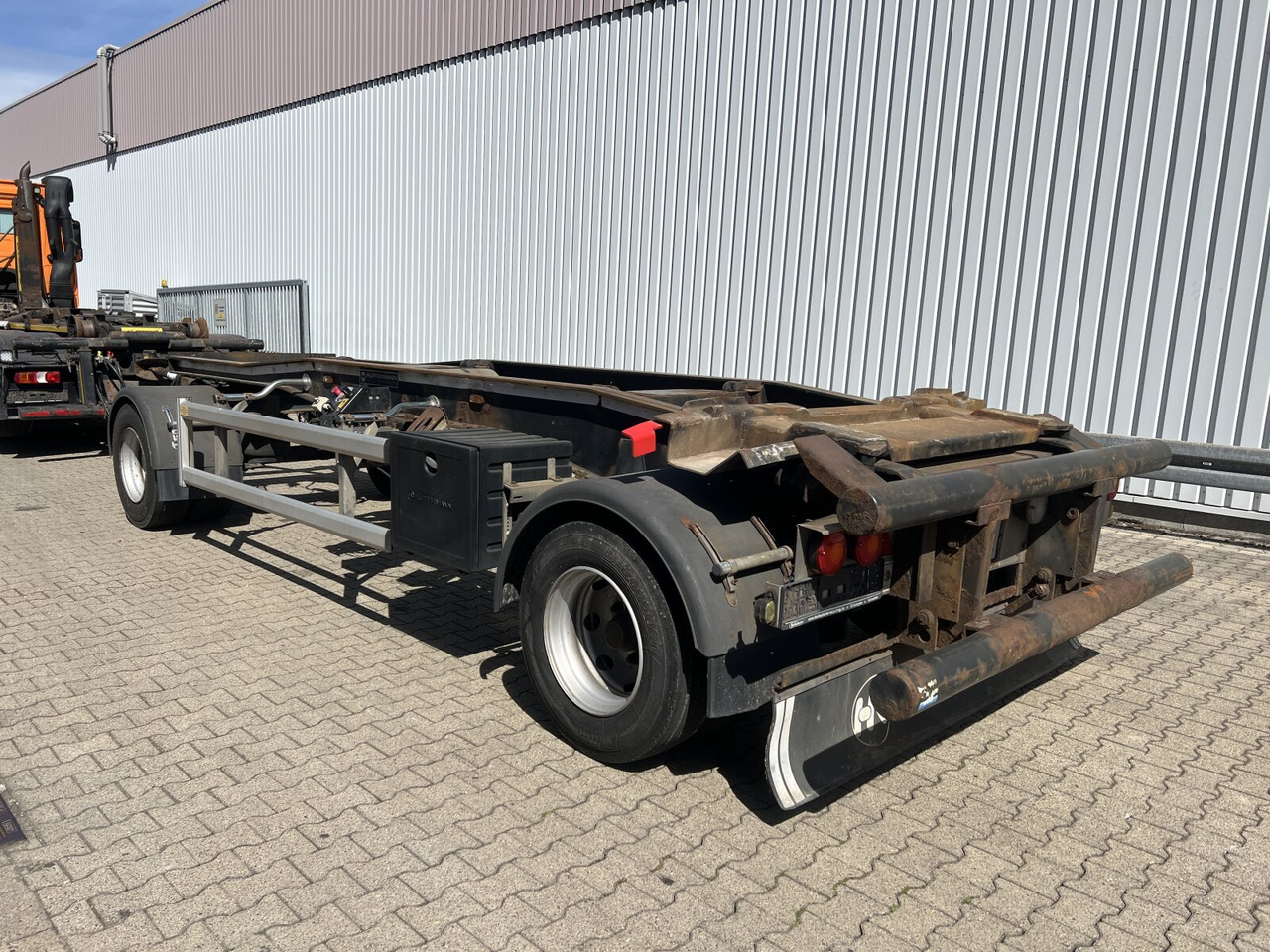Roll-off/ Skip trailer HSA 18.65 Schlittenabroller HUEFFERMANN HSA 18.65 Schlittenabroller: picture 10