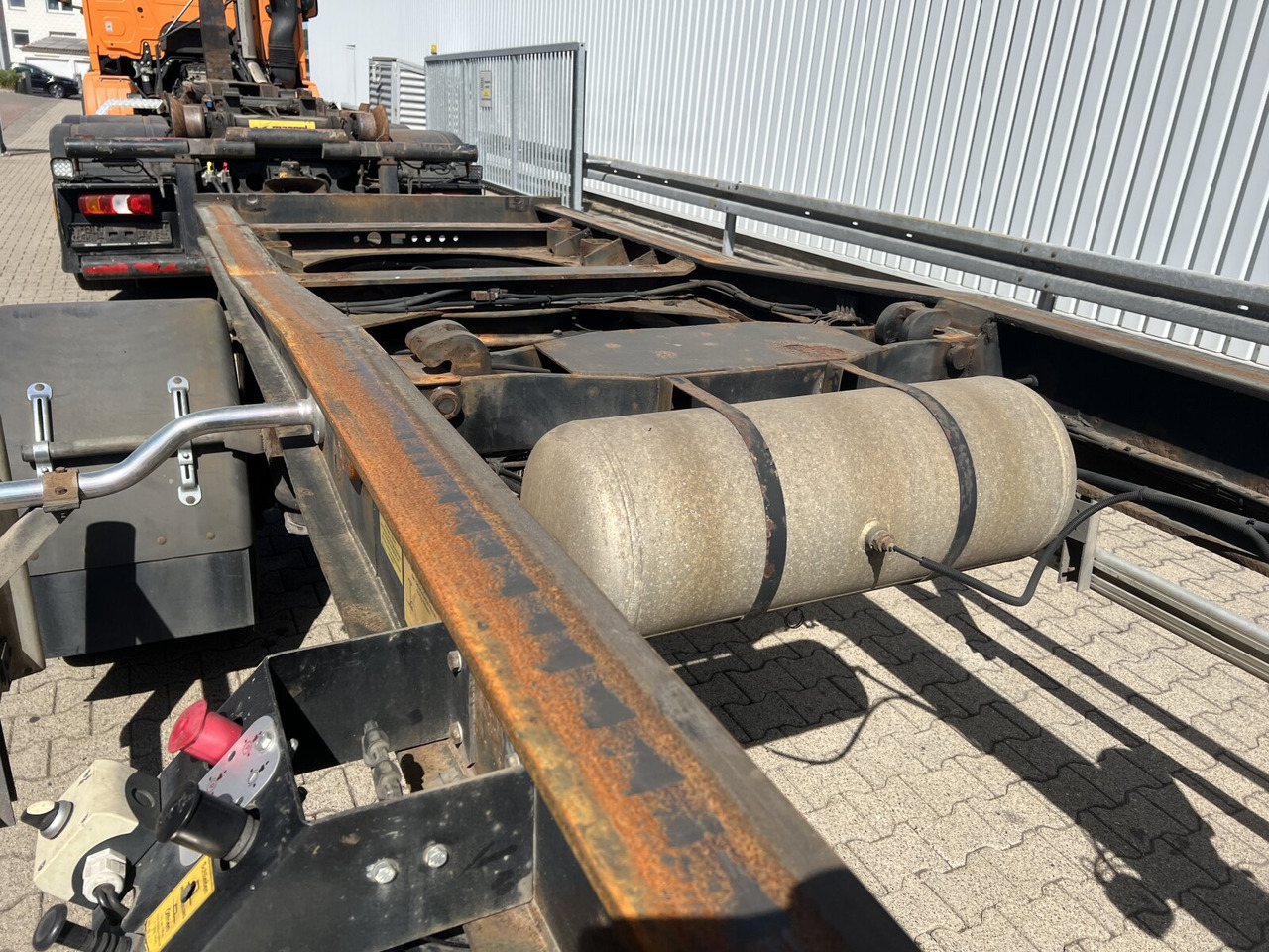 Roll-off/ Skip trailer HSA 18.65 Schlittenabroller HUEFFERMANN HSA 18.65 Schlittenabroller: picture 13