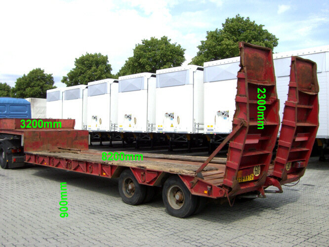 Kaiser - SAnh Tieflader KAISER - Low loader semi-trailer: picture 1 Kaiser - SAnh Tieflader KAISER - Low loader semi-trailer: picture 1