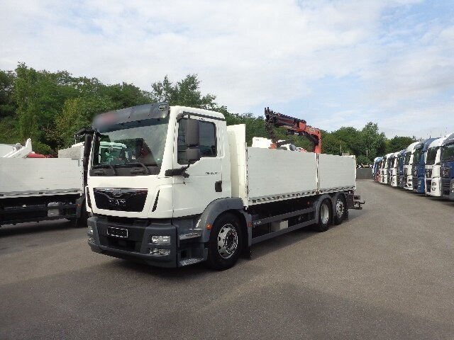Crane truck, Dropside/ Flatbed truck MAN TGM 26.340 6x2-4 LL TGM 26.340 6x2-4 LL,Lenk-Liftachse, Heckkran, Palfinger PK 11.001, faltbar,: picture 6 Crane truck, Dropside/ Flatbed truck MAN TGM 26.340 6x2-4 LL TGM 26.340 6x2-4 LL,Lenk-Liftachse, Heckkran, Palfinger PK 11.001, faltbar,: picture 6