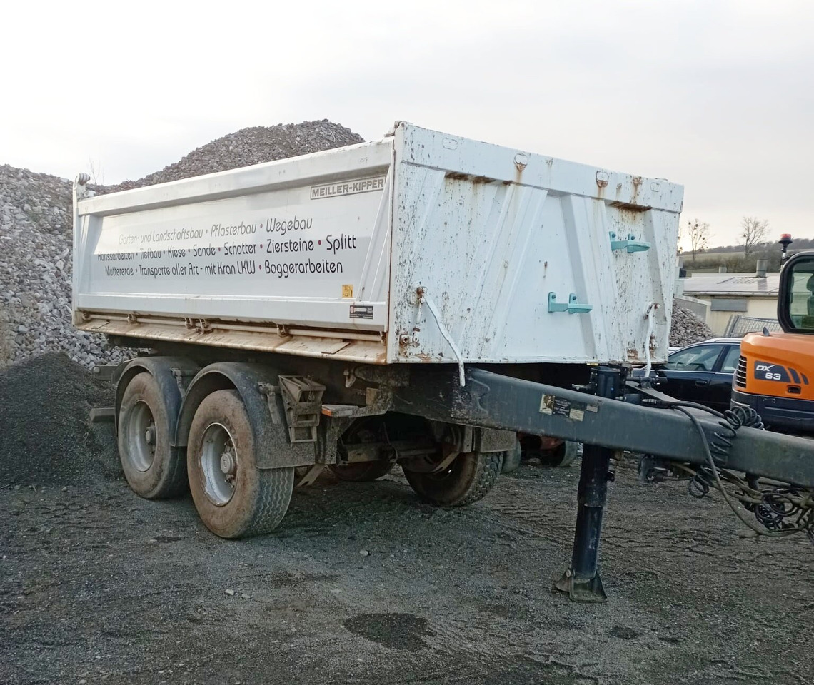 Meiller MZDA 18/21 MZDA 18/21, Stahlbordwände, ca. 11m³ - Tipper trailer: picture 2 Meiller MZDA 18/21 MZDA 18/21, Stahlbordwände, ca. 11m³ - Tipper trailer: picture 2