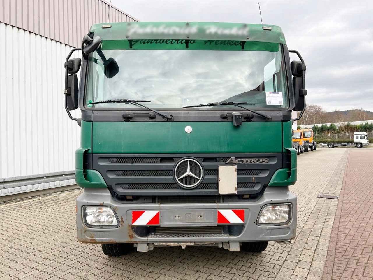 Tipper Mercedes-Benz Actros 2644/48 K 6x4 Actros 2644/48 K 6x4, Stahlmulde ca. 14m³: picture 8