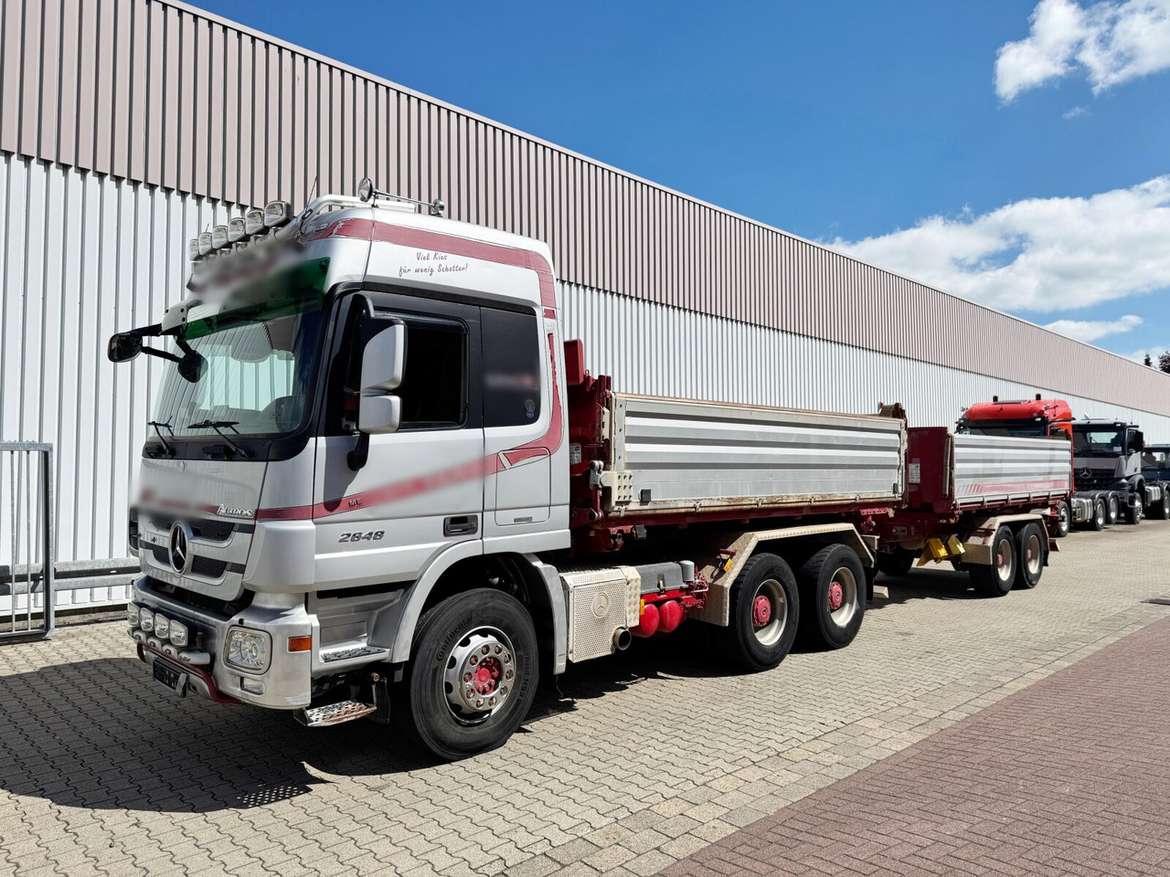 Tipper Mercedes-Benz Actros 2648 LK 6x4 Actros 2648 LK 6x4, Retarder, Bordmatik, Bi-Xenon: picture 9