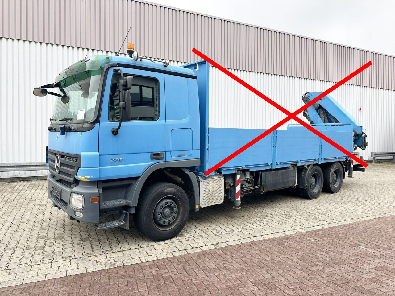 Mercedes-Benz Actros 2741 L 6x4 Actros 2741 L 6x4 - Cab chassis truck: picture 1 Mercedes-Benz Actros 2741 L 6x4 Actros 2741 L 6x4 - Cab chassis truck: picture 1