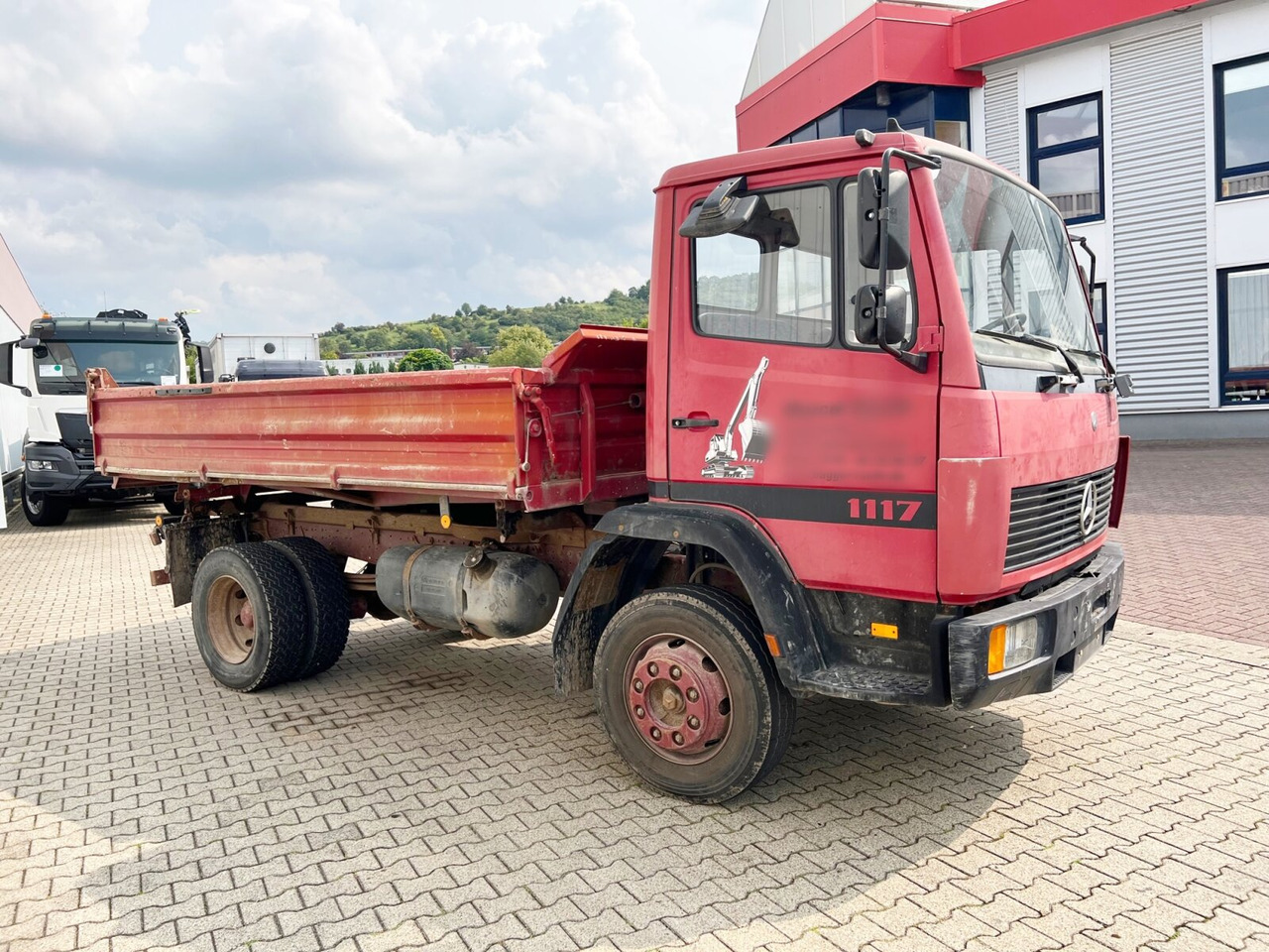 Tipper Mercedes-Benz LK 1117 K 4x2 LK 1117 K 4x2, 6-Zylinder Motor, 2x AHK: picture 8