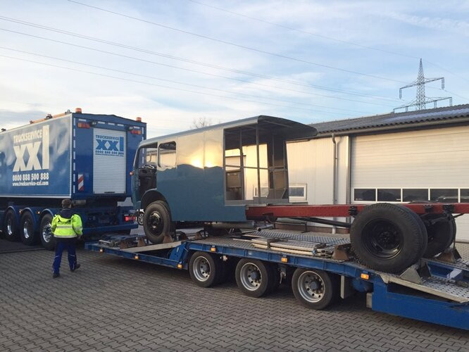 Autotransporter truck Mercedes-Benz - LP710/32 LF16V LP710/32, Autotransporter: picture 6