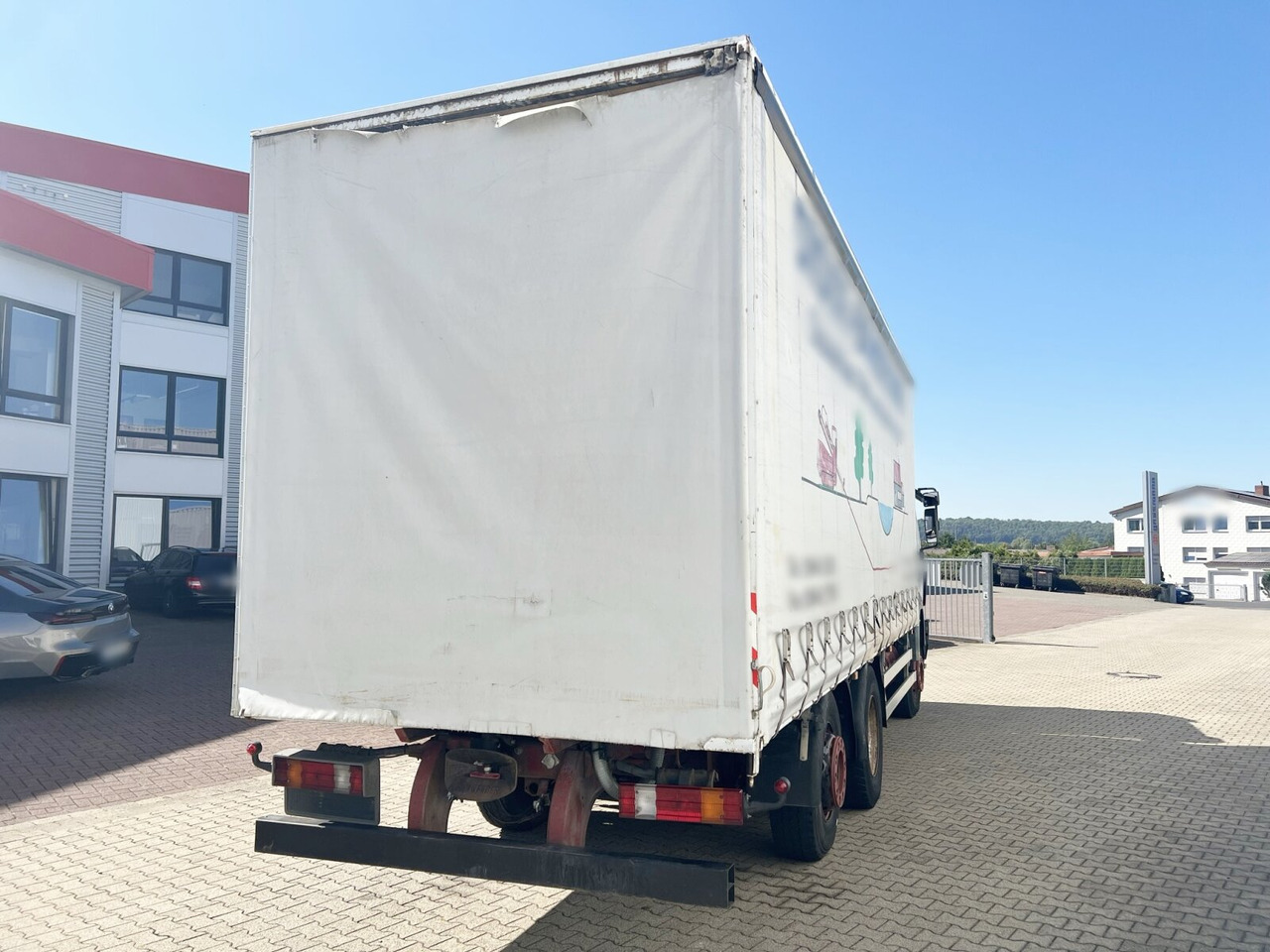 Curtain side truck Mercedes-Benz SK 2435 L 6x2 SK 2435 L 6x2, V8: picture 9