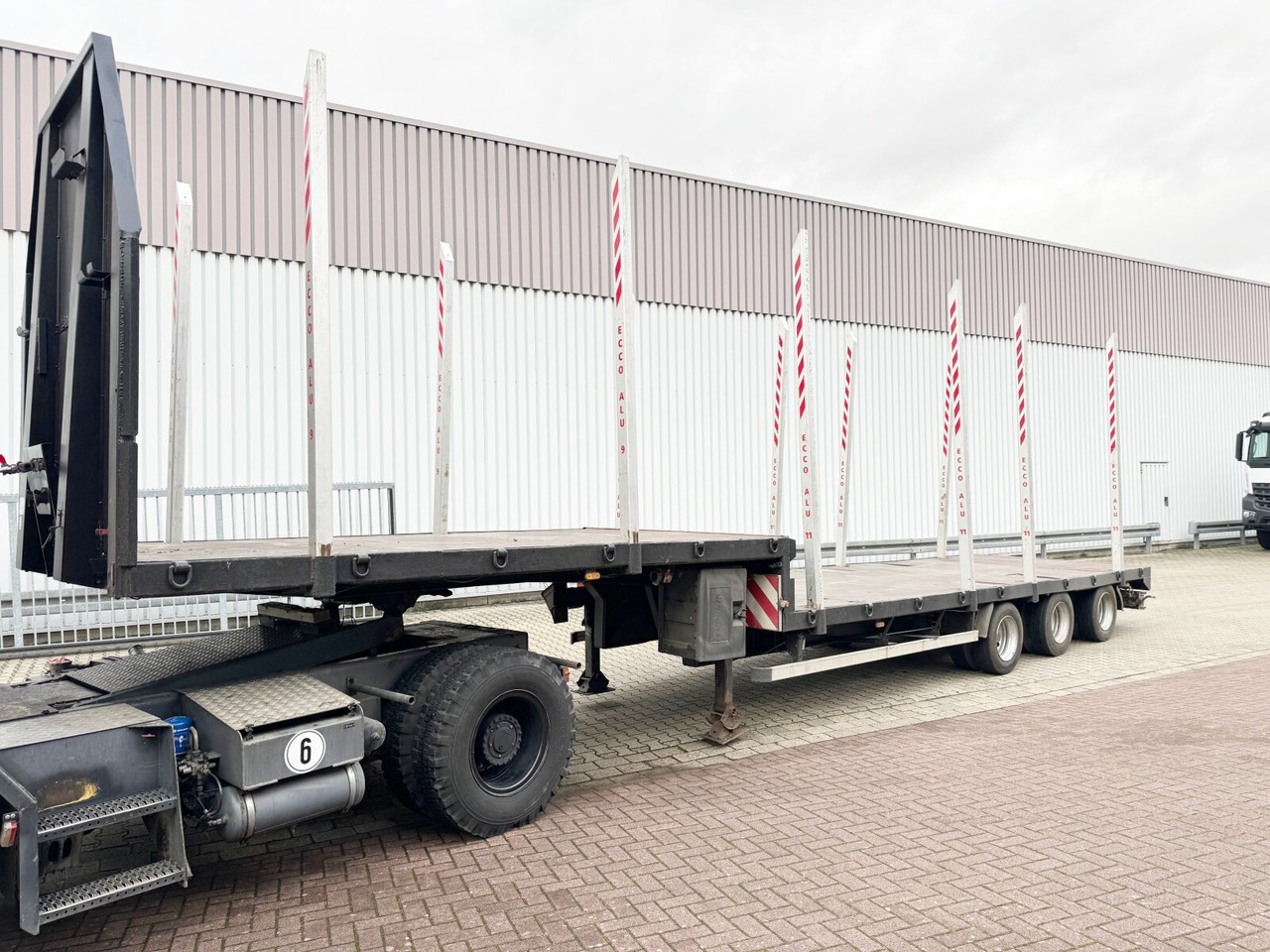 ST1024P4-13,6 SCHROEDER ST1024P4-13,6, Rungen anlegbar - Log semi-trailer: picture 1 ST1024P4-13,6 SCHROEDER ST1024P4-13,6, Rungen anlegbar - Log semi-trailer: picture 1