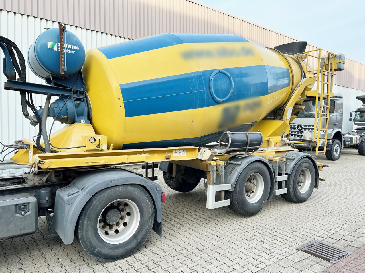 STETTER AM10FHAC Betonmischer ca. 10m³ STETTER AM10FHAC Betonmischer ca. 10m³ - Concrete mixer semi-trailer: picture 1 STETTER AM10FHAC Betonmischer ca. 10m³ STETTER AM10FHAC Betonmischer ca. 10m³ - Concrete mixer semi-trailer: picture 1