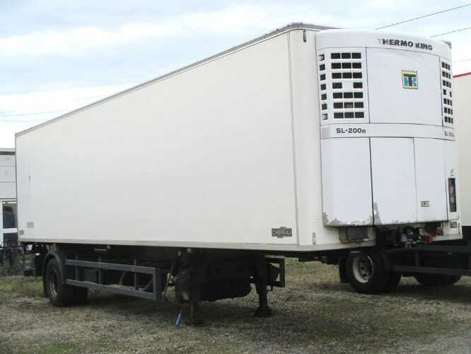 SVKA 10 ZVKA 10 City-Sattel Thermo King SL 200e - Refrigerator semi-trailer: picture 1 SVKA 10 ZVKA 10 City-Sattel Thermo King SL 200e - Refrigerator semi-trailer: picture 1