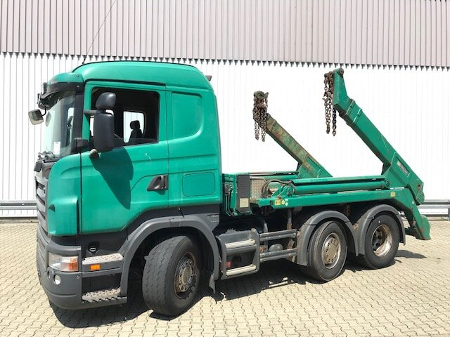 Scania R420 6x2/4 R420 6x2/4 Vorlauflenk-/Liftachse - Skip loader truck: picture 3 Scania R420 6x2/4 R420 6x2/4 Vorlauflenk-/Liftachse - Skip loader truck: picture 3