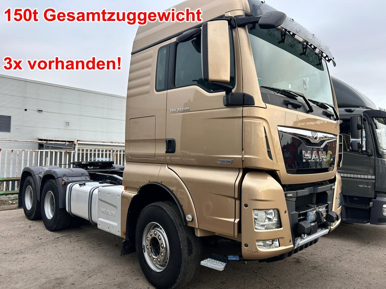 MAN TGX 33.580 6x4 BB TGX 33.580 6x4 BB, Retarder, zZGG 150.000kg - Tractor truck: picture 1 MAN TGX 33.580 6x4 BB TGX 33.580 6x4 BB, Retarder, zZGG 150.000kg - Tractor truck: picture 1