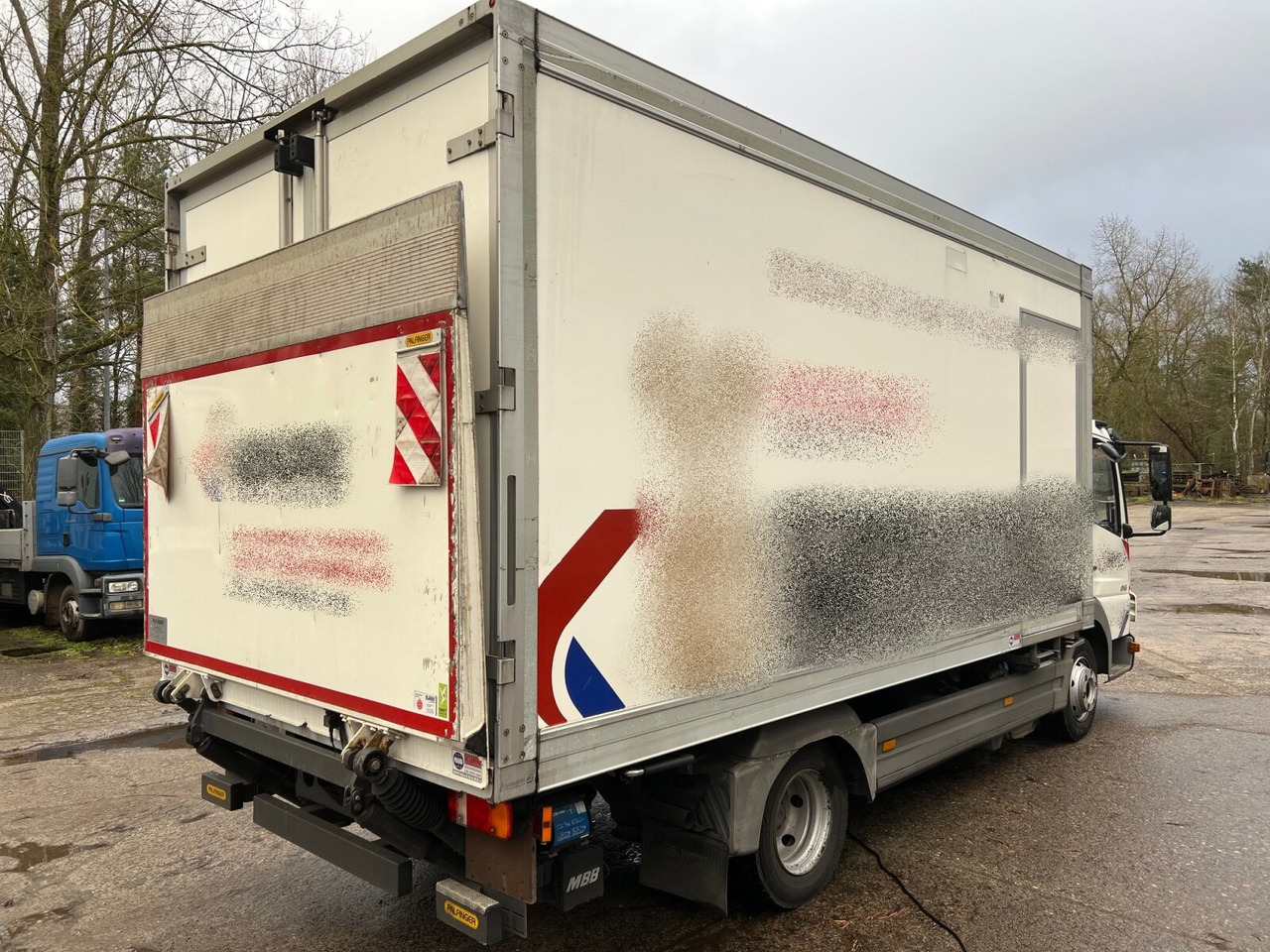 Truck Mercedes-Benz Atego 816 L 4x2 Atego 816 L 4x2, Kühlkoffer, ThermoKing, Trennwand, LBW MBB: picture 7