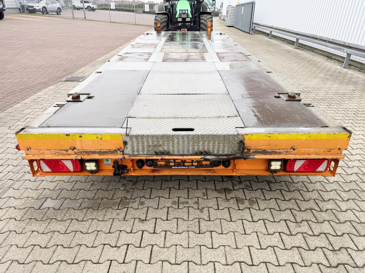 Dropside/ Flatbed trailer ZHP 24-32 RUFA ZHP 24-32, TwistLock-Verriegelungen, Verzinkt: picture 7