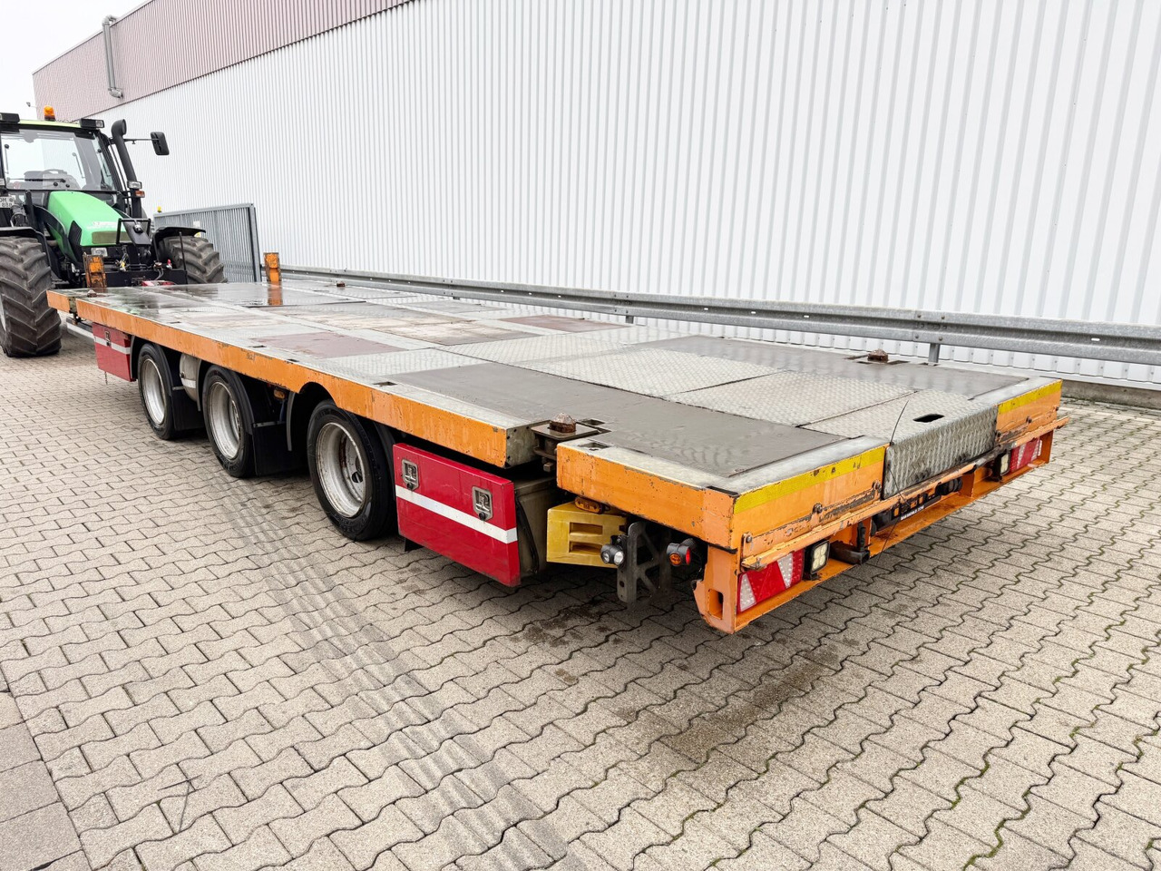 Dropside/ Flatbed trailer ZHP 24-32 RUFA ZHP 24-32, TwistLock-Verriegelungen, Verzinkt: picture 6