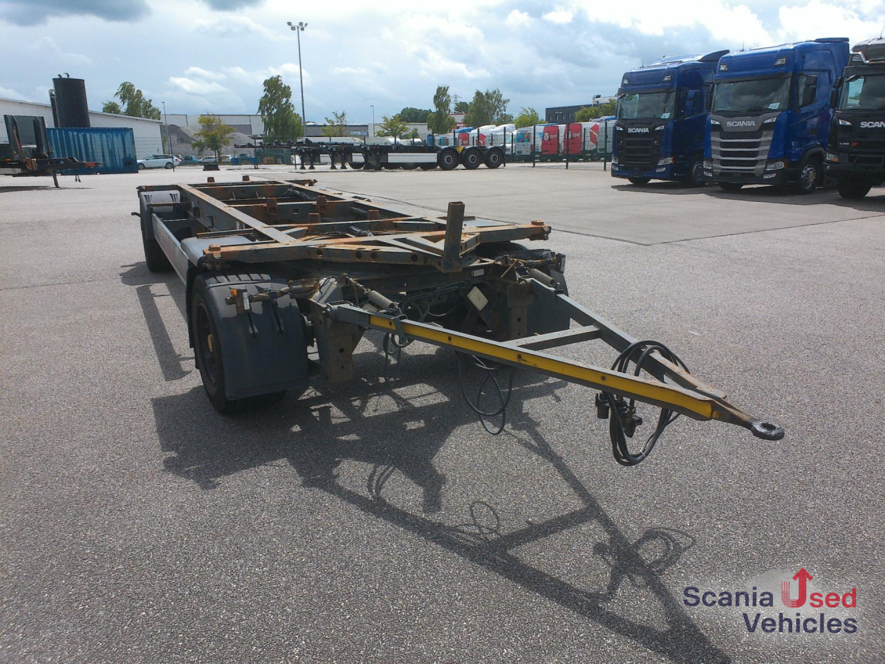 KRONE Wechselbrückenanhänger Volumen - Container transporter/ Swap body trailer: picture 1 KRONE Wechselbrückenanhänger Volumen - Container transporter/ Swap body trailer: picture 1