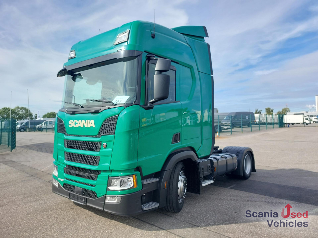 SCANIA R 450 A4x2EB Volumen Mega Jumbo Standklima, LED - Tractor truck: picture 1 SCANIA R 450 A4x2EB Volumen Mega Jumbo Standklima, LED - Tractor truck: picture 1