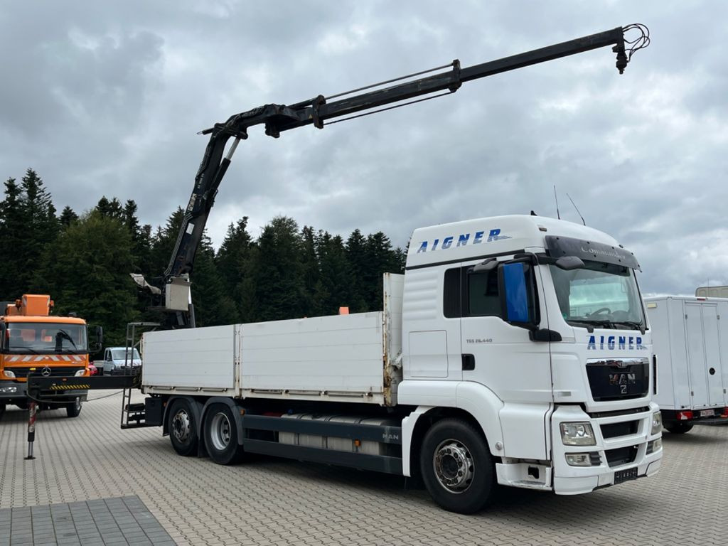 MAN TGS 26.440 Baustoff mit HIAB XS 166 Kran MAN TGS 26.440 Baustoff mit HIAB XS 166 Kran - Dropside/ Flatbed truck, Crane truck: picture 4 MAN TGS 26.440 Baustoff mit HIAB XS 166 Kran MAN TGS 26.440 Baustoff mit HIAB XS 166 Kran - Dropside/ Flatbed truck, Crane truck: picture 4