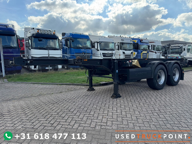 Krone 2-Axle / Chassis / BPW / TUV: 2-2026 / Belgium Trailer - Container transporter/ Swap body semi-trailer: picture 1 Krone 2-Axle / Chassis / BPW / TUV: 2-2026 / Belgium Trailer - Container transporter/ Swap body semi-trailer: picture 1