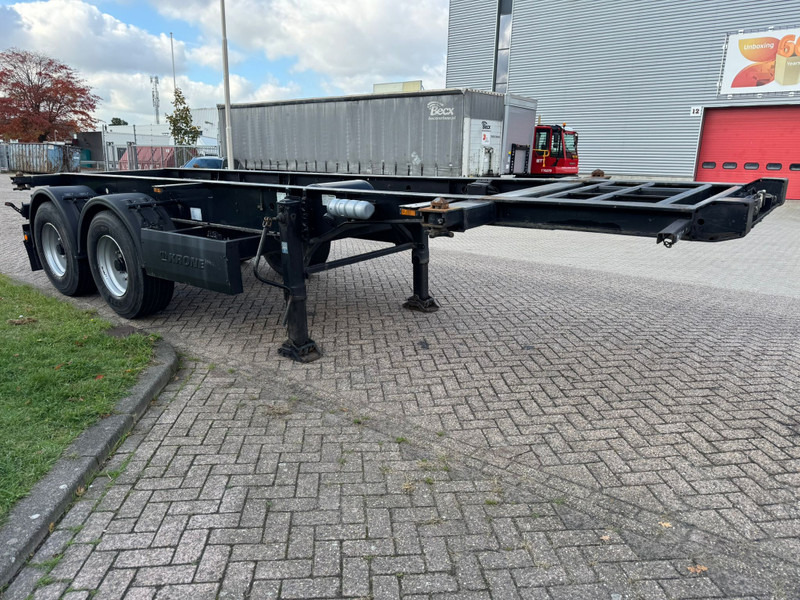 Krone 2-Axle / Chassis / BPW / TUV: 2-2026 / Belgium Trailer - Container transporter/ Swap body semi-trailer: picture 4 Krone 2-Axle / Chassis / BPW / TUV: 2-2026 / Belgium Trailer - Container transporter/ Swap body semi-trailer: picture 4