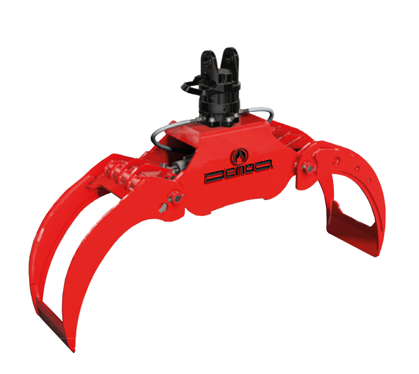 DEMOQ DP082 Log Grab 1180 kg - Grapple for Construction machinery: picture 1 DEMOQ DP082 Log Grab 1180 kg - Grapple for Construction machinery: picture 1