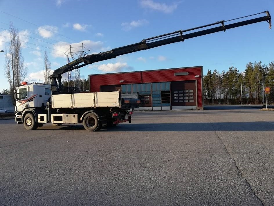 Scania P340 Palfinger PK16502-4+kippi aj.236 tkm - Crane truck: picture 5 Scania P340 Palfinger PK16502-4+kippi aj.236 tkm - Crane truck: picture 5