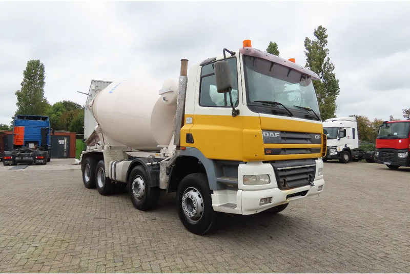 DAF CF 430 8x4, full spring ! Great condition - Concrete mixer truck: picture 1 DAF CF 430 8x4, full spring ! Great condition - Concrete mixer truck: picture 1