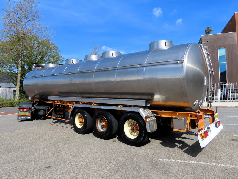 Magyar 5 compartments , 32500L FOOD, air susp, (5 DIFFERENT PRODUCTS) !! - Tanker semi-trailer: picture 2 Magyar 5 compartments , 32500L FOOD, air susp, (5 DIFFERENT PRODUCTS) !! - Tanker semi-trailer: picture 2