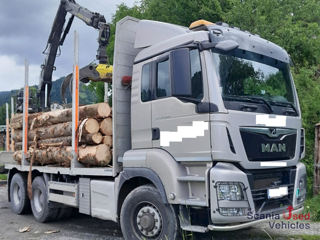 MAN TGS 33.500 6X4 HydroDrive + Penz 12Z - Logging truck, Crane truck: picture 1 MAN TGS 33.500 6X4 HydroDrive + Penz 12Z - Logging truck, Crane truck: picture 1