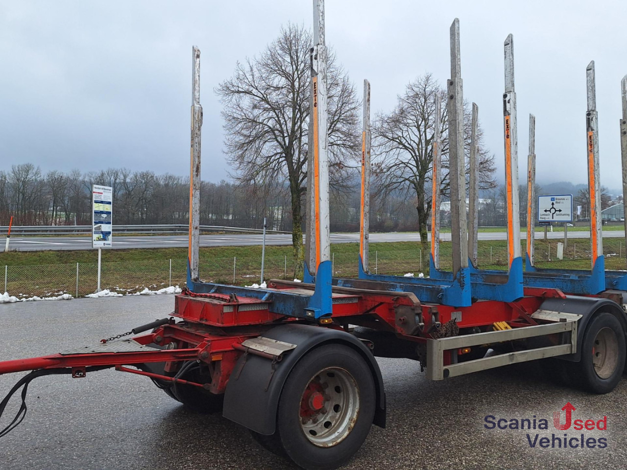 RIEDLER RUH327 3-Achs Holzanhänger - Log trailer: picture 1 RIEDLER RUH327 3-Achs Holzanhänger - Log trailer: picture 1