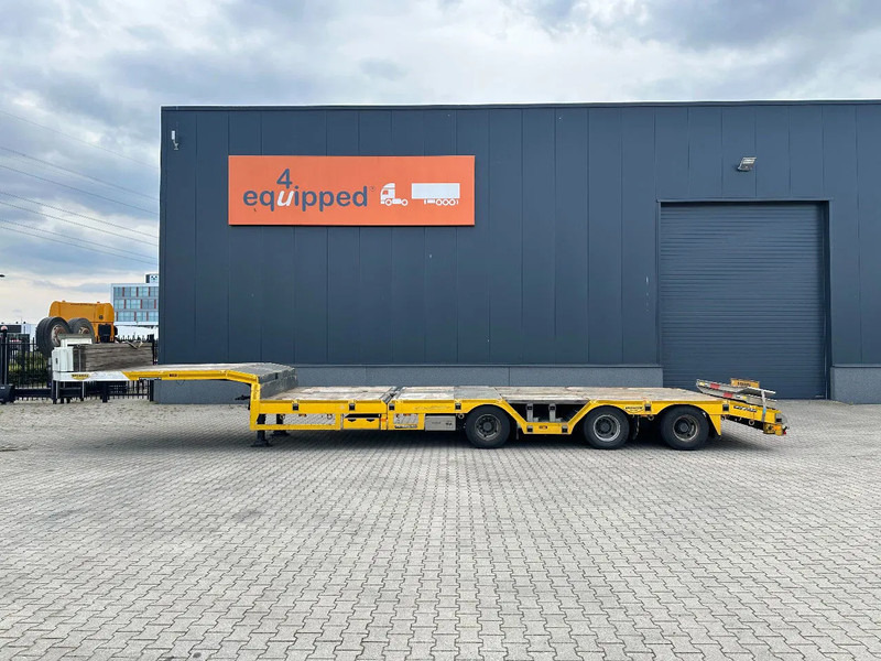 Broshuis E-2190/27 lowloader, wheel well, 4,1m extendable, steering axle - Low loader semi-trailer: picture 4 Broshuis E-2190/27 lowloader, wheel well, 4,1m extendable, steering axle - Low loader semi-trailer: picture 4